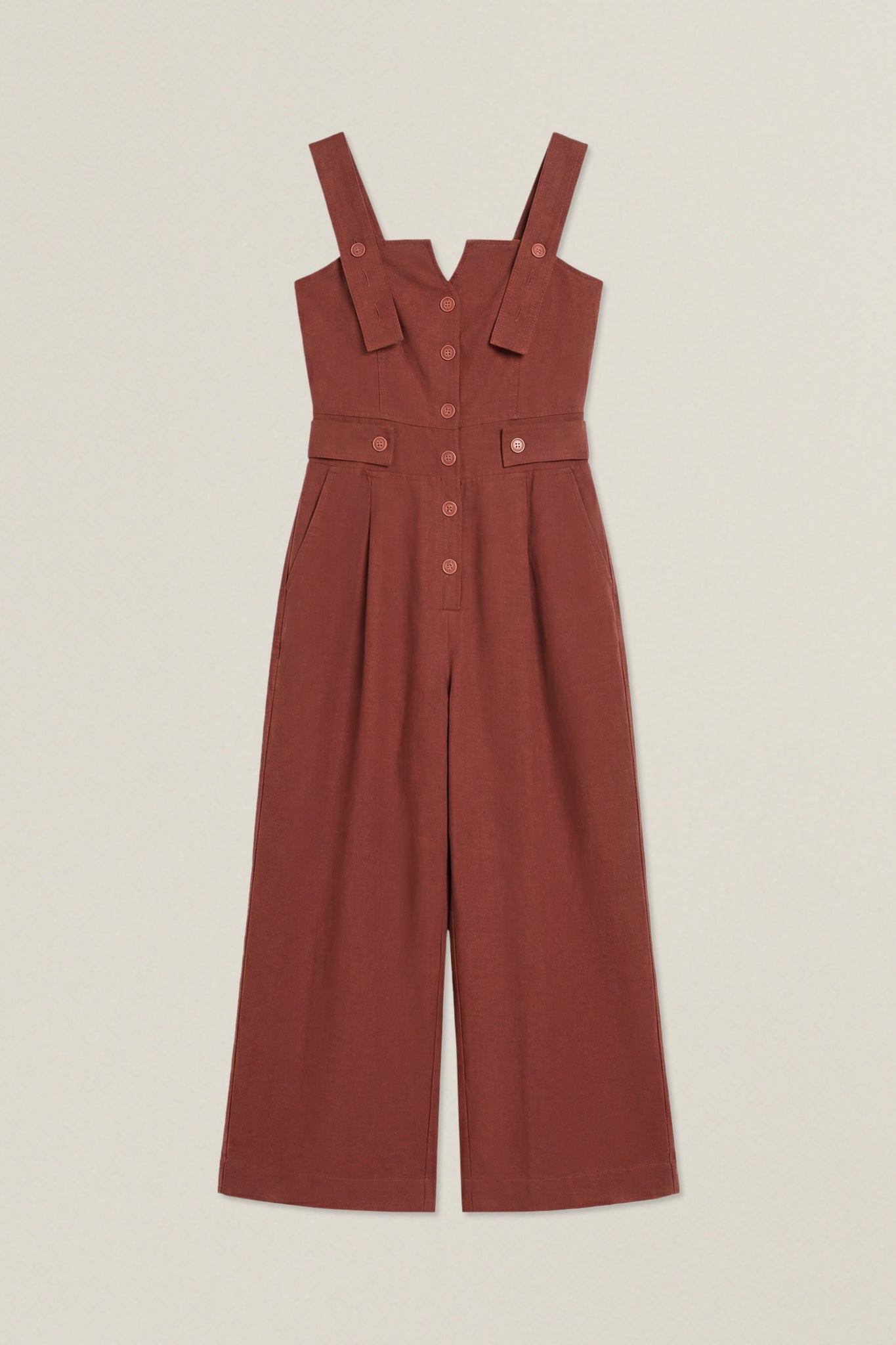 Teresa | Button-up Jumpsuit