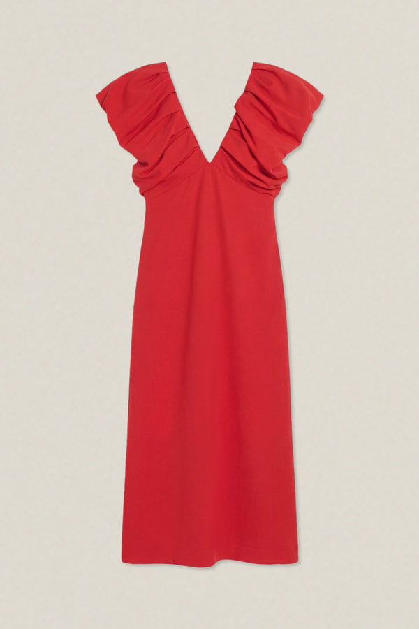 Deanna | Puff-sleeved dress