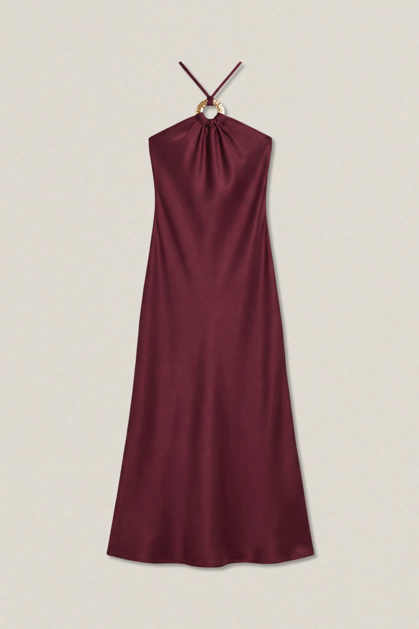 Caroline | Satin long dress