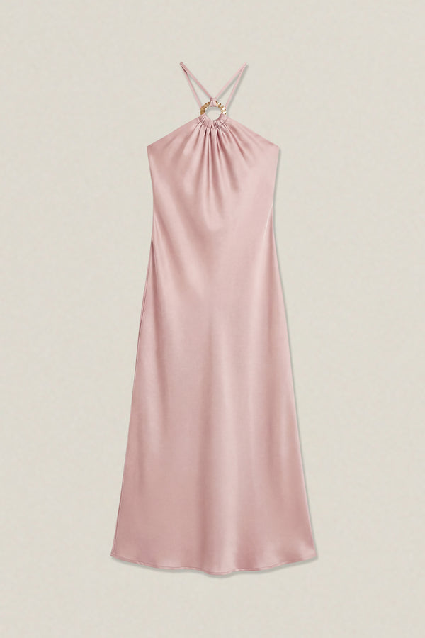 Caroline | Satin long dress