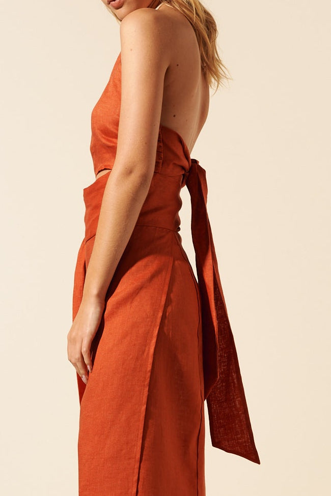 Short | Backless top