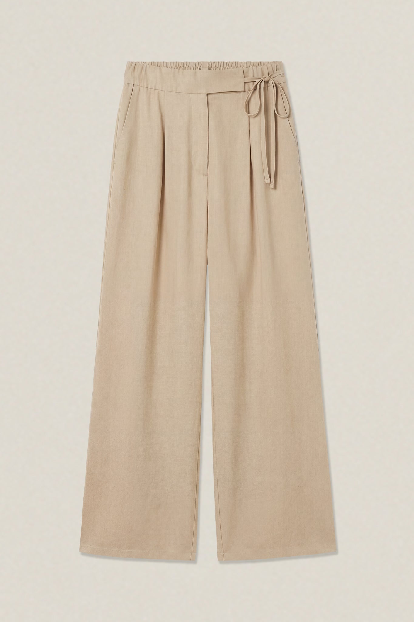 Cosimo | Wide-leg linen trousers