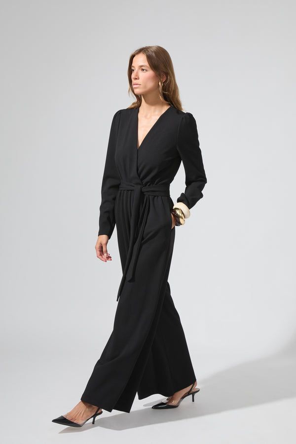 Carlotta | Wrap-effect jumpsuit