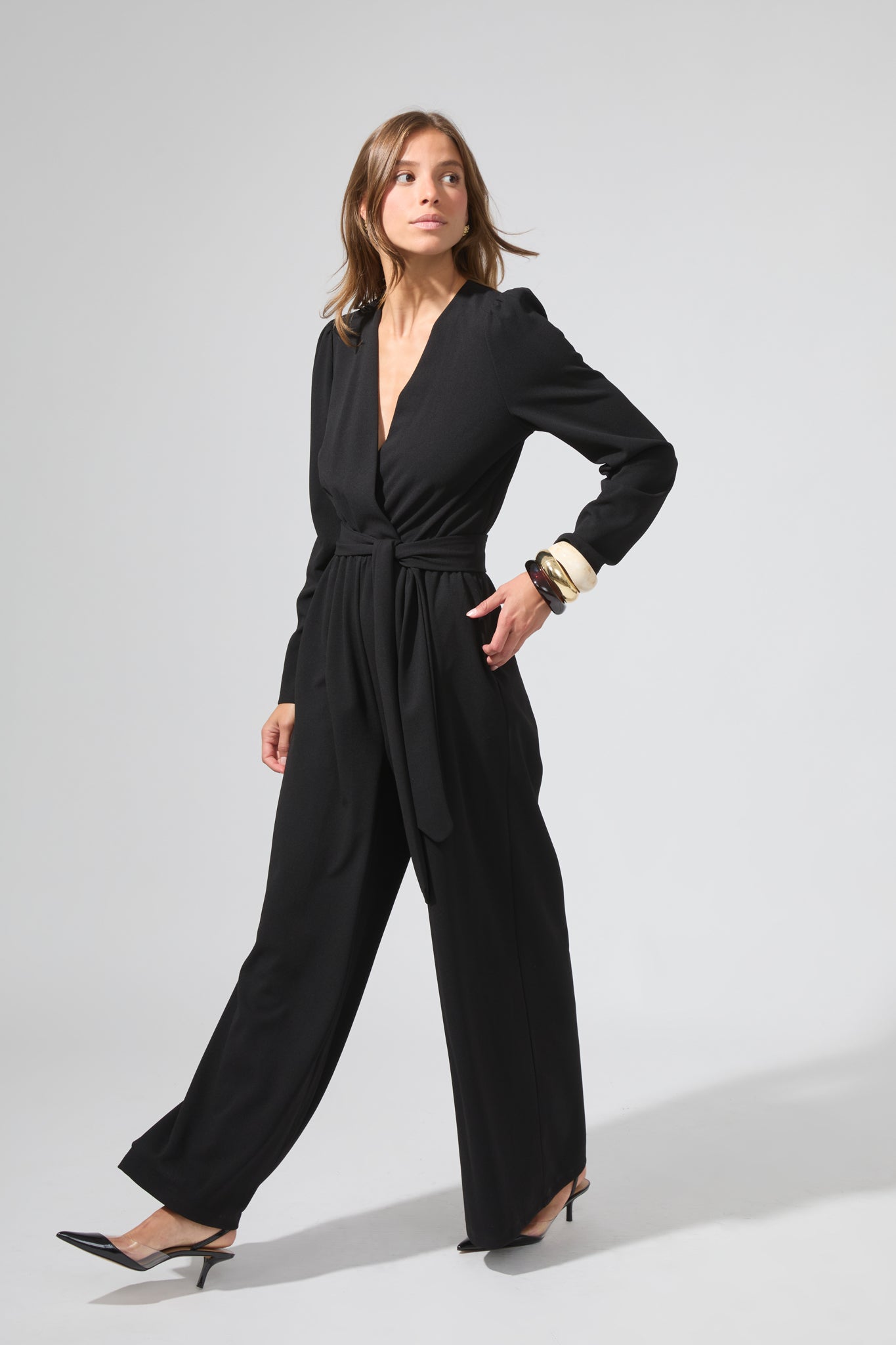 Carlotta | Wrap-effect jumpsuit