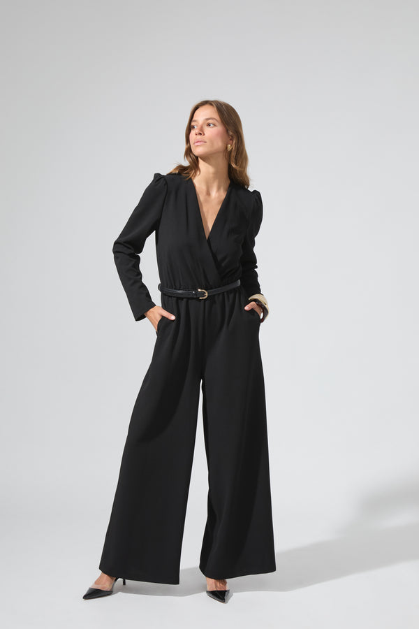 Carlotta | Wrap-effect jumpsuit