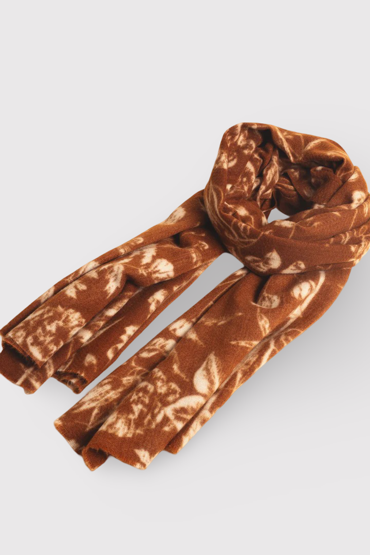 Flower scarf