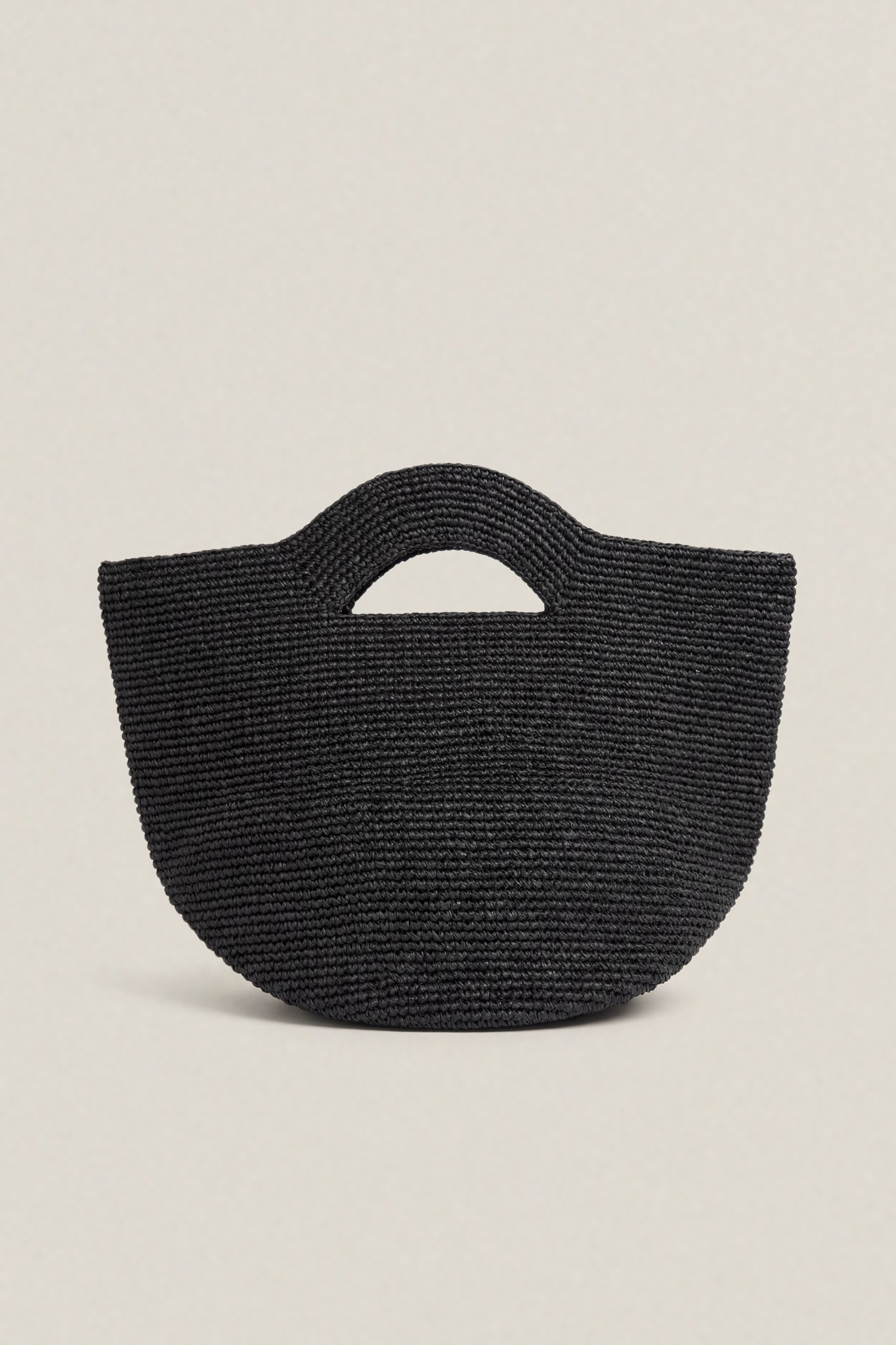 Fedor | Braided half-moon bag