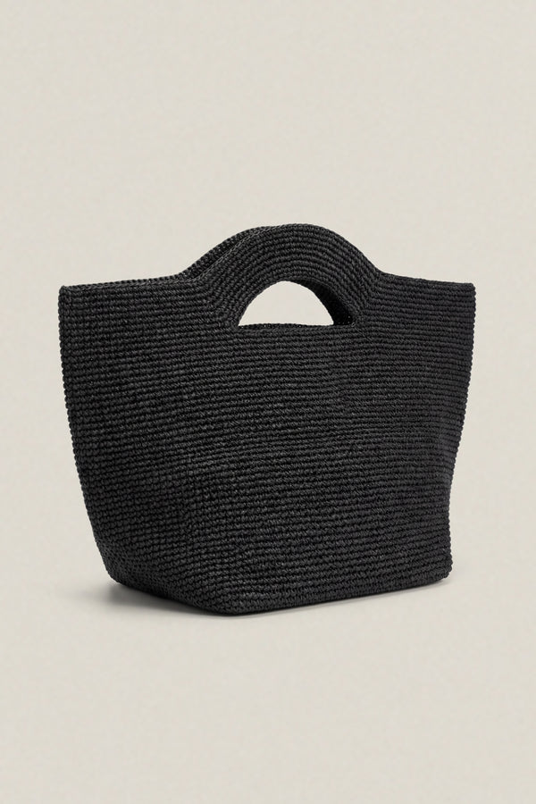 Fedor | Braided half-moon bag