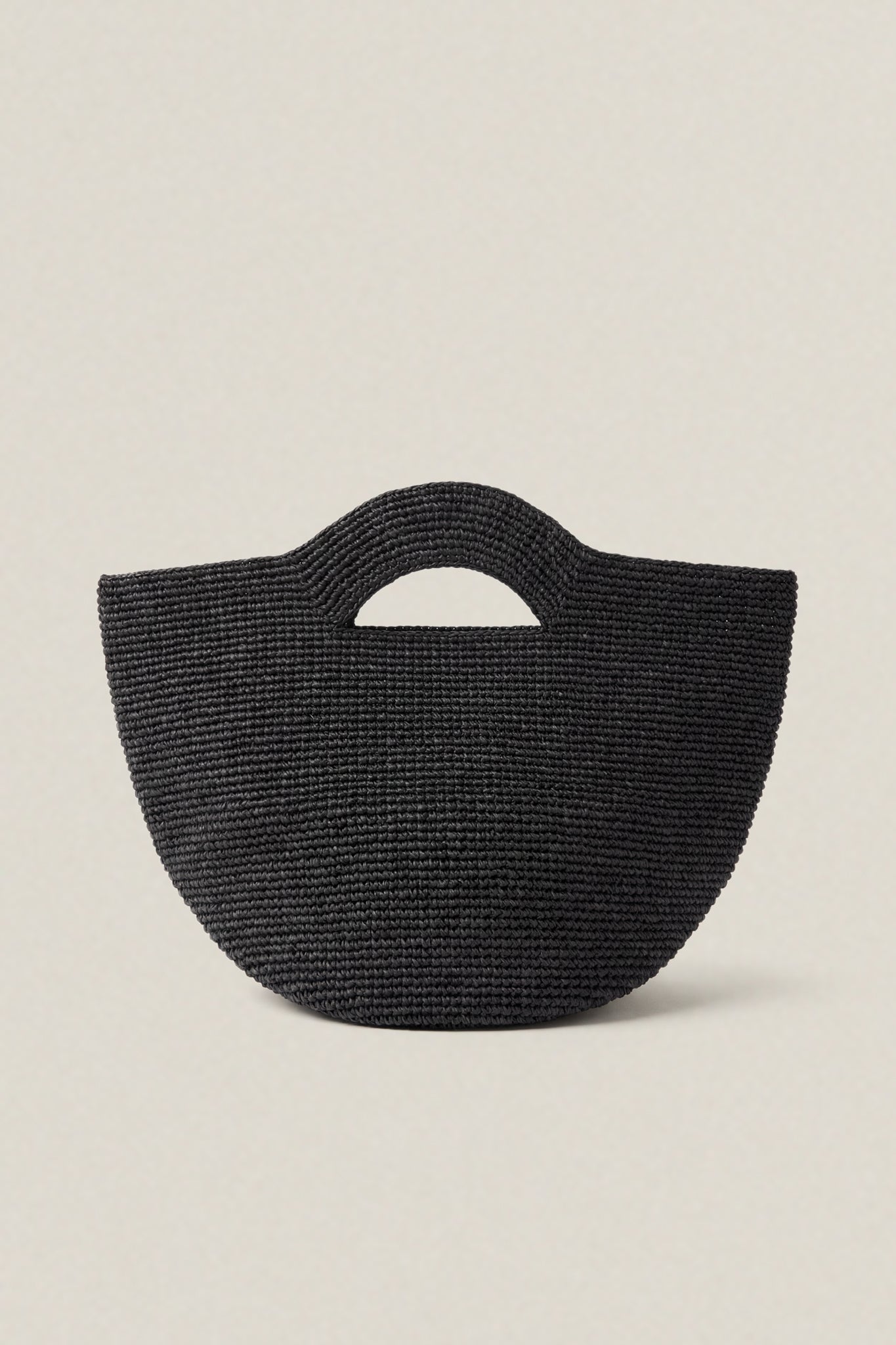 Fedor | Braided half-moon bag