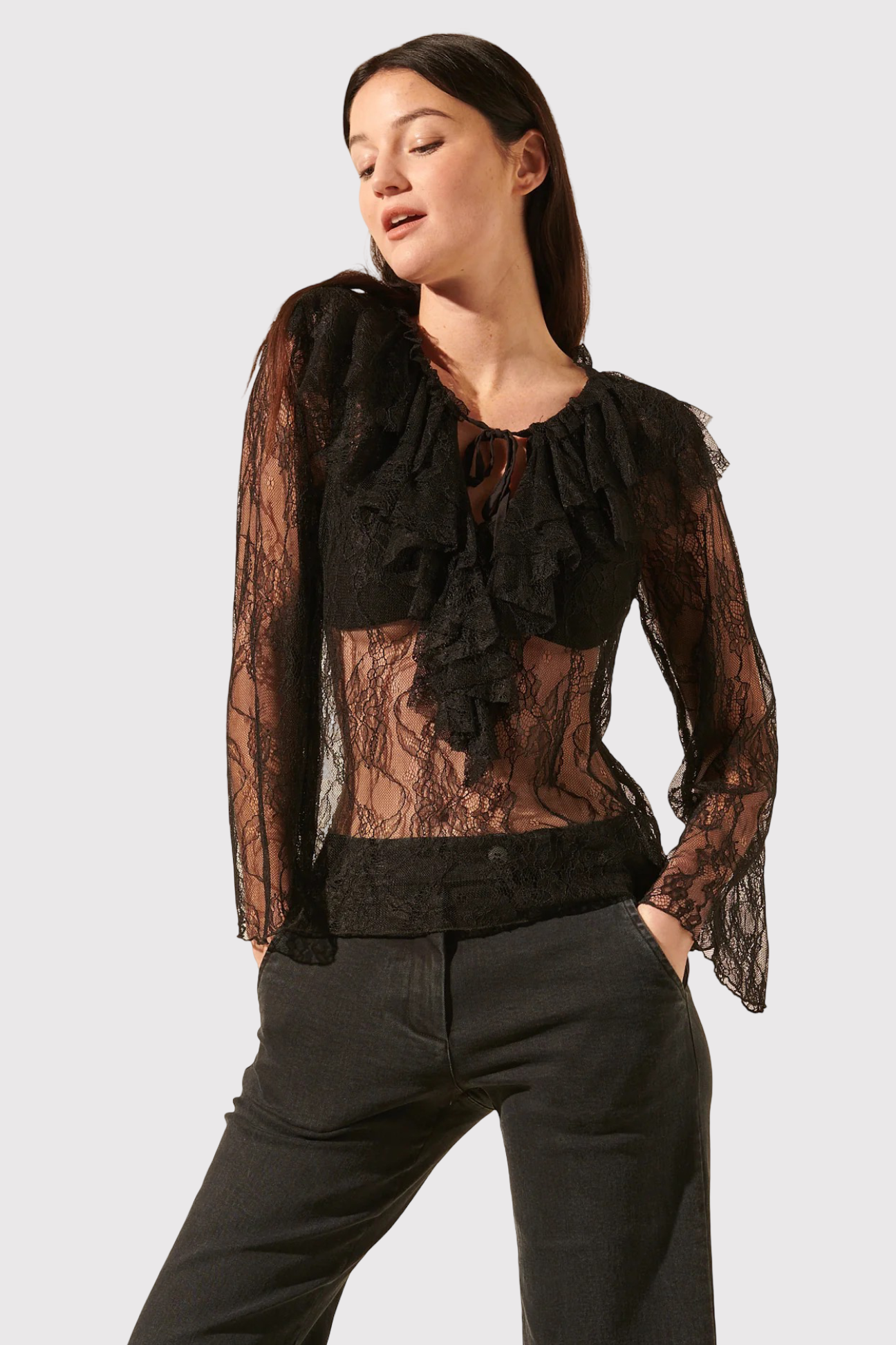 Froufrou | Lace top