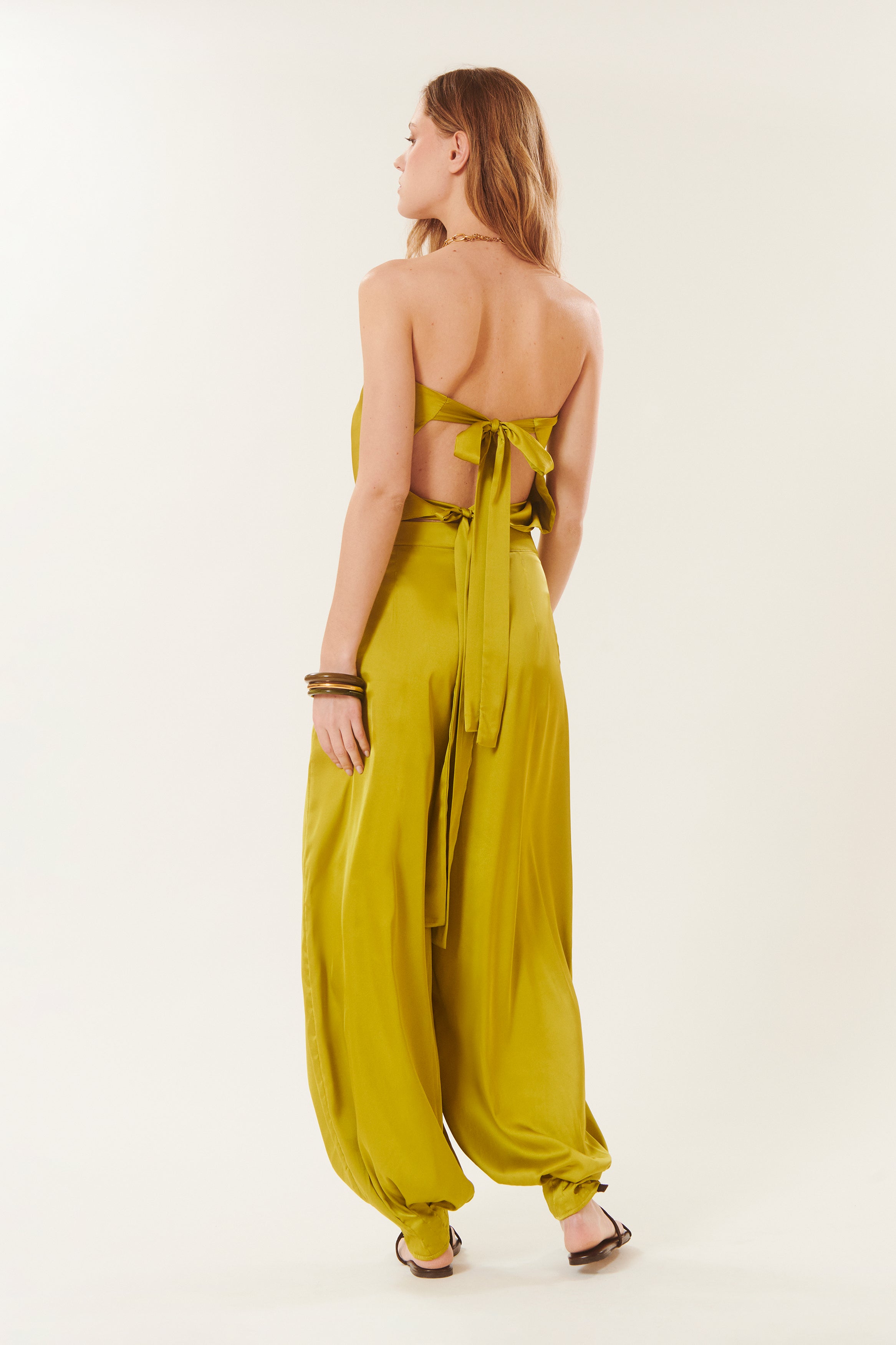 Grazia | Multiway satin top