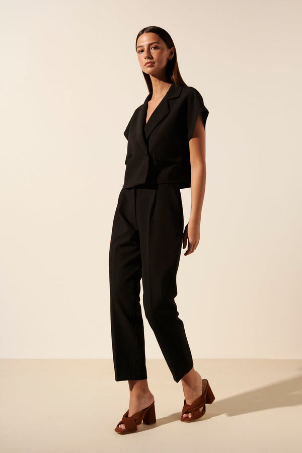 Hailey | Short-sleeved blazer jacket