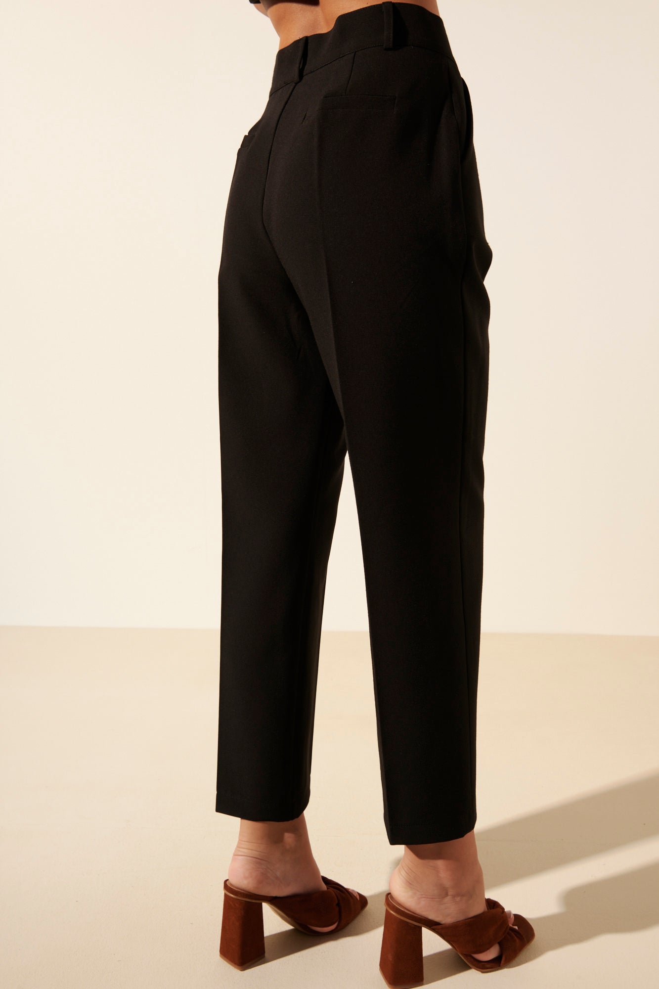 Justin | High-waisted blazer pants