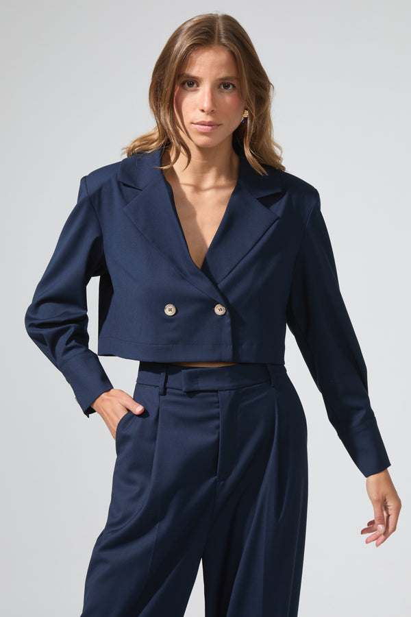 Irene | Oversized Short Blazer