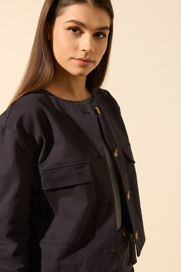 Pauline | Classic buttoned jacket