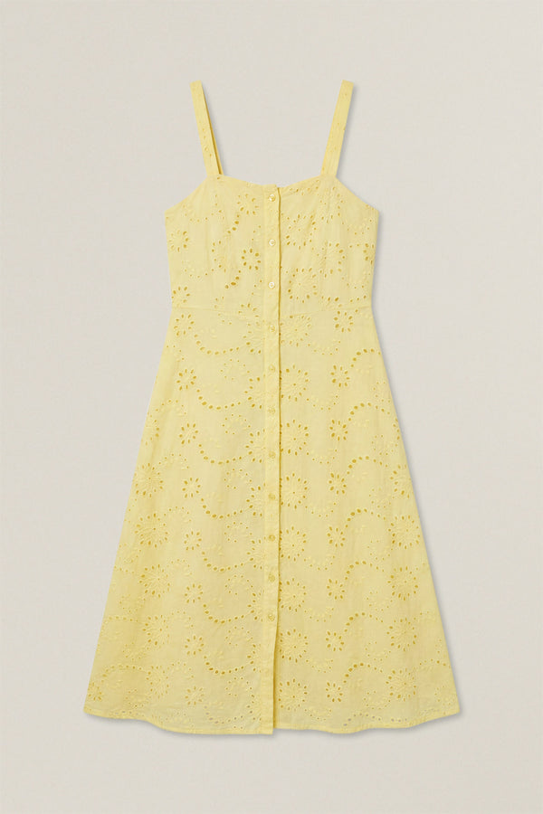 Cameron | Macrame midi dress