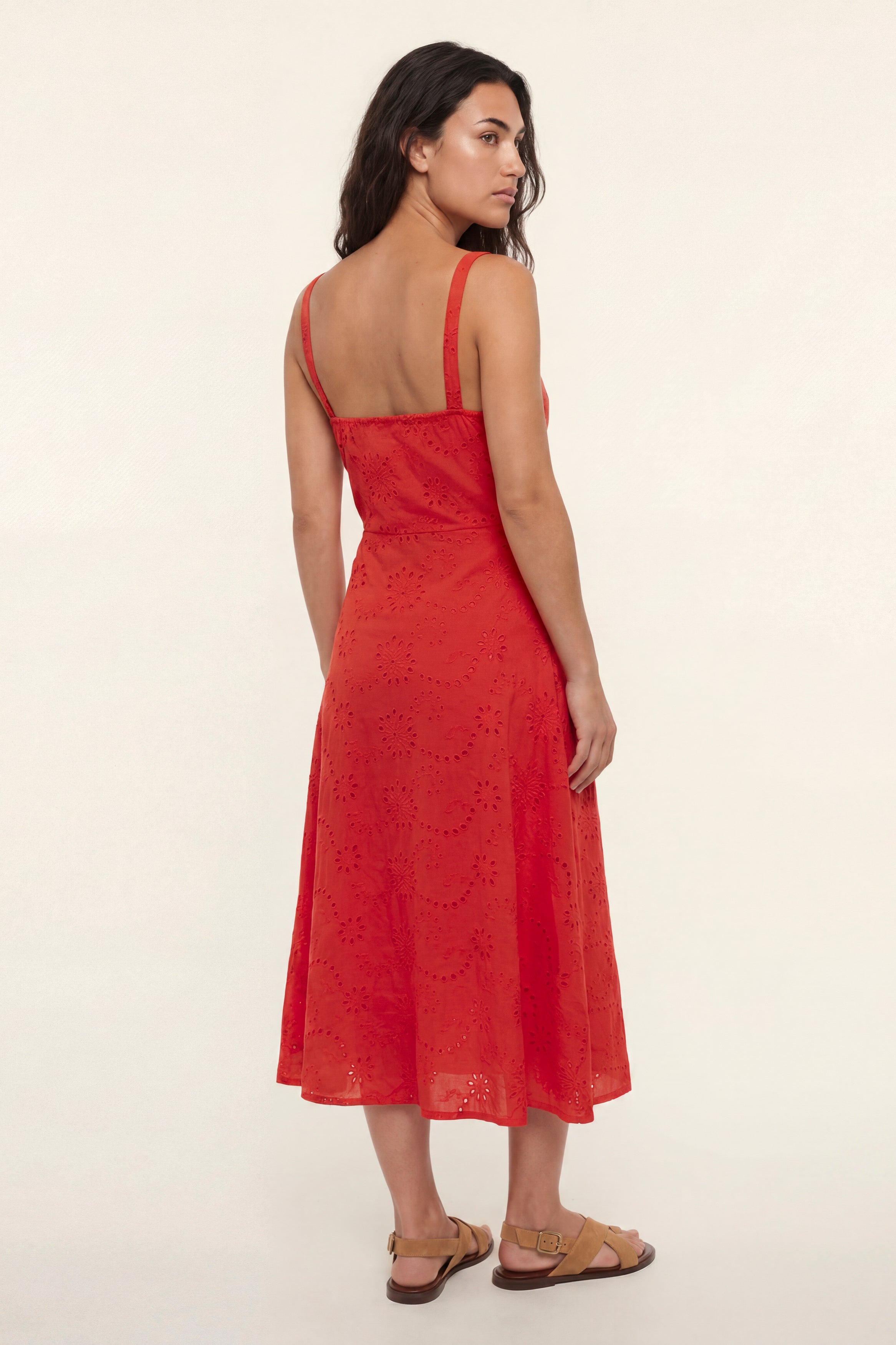 Cameron | Macrame Midi Dress