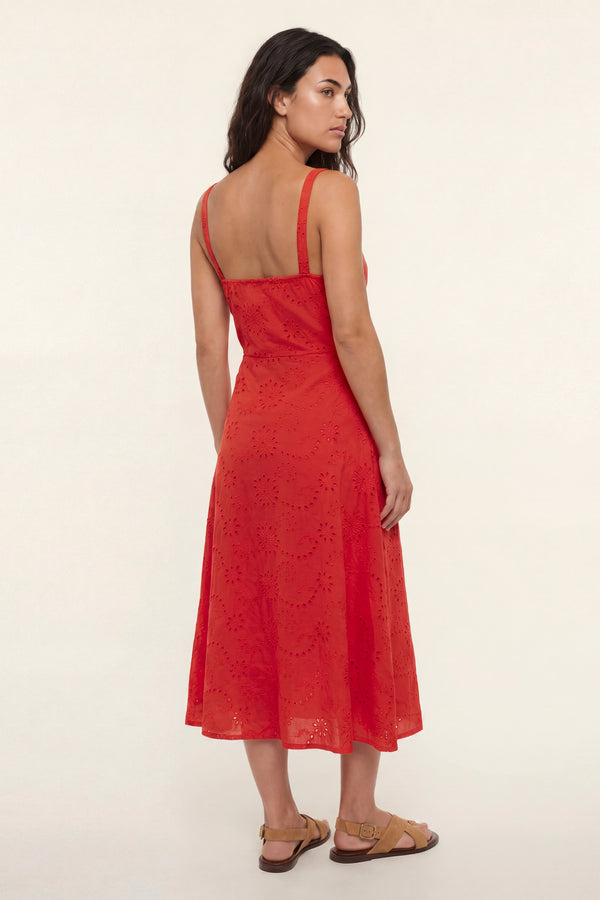 Cameron | Macrame Midi Dress