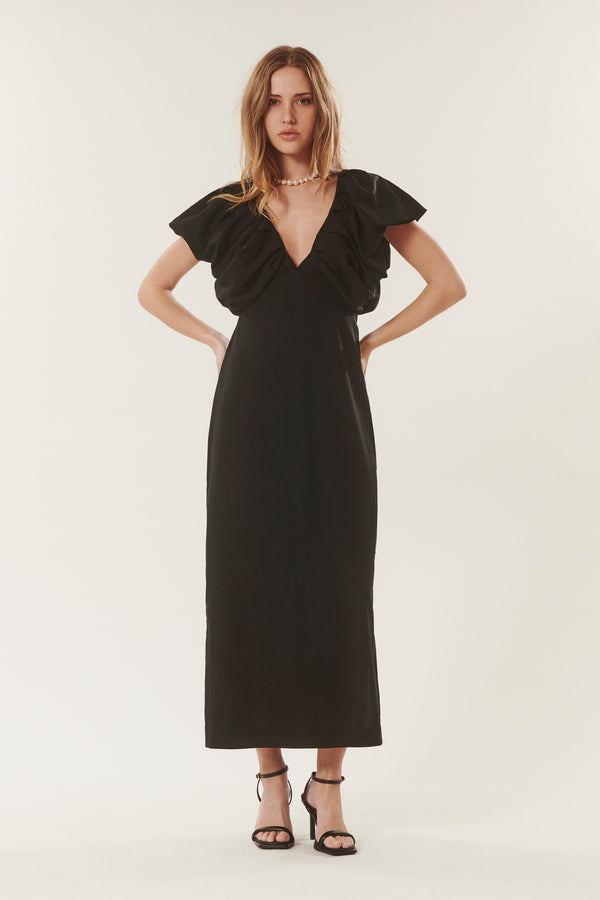 Deanna | Puff sleeve dress