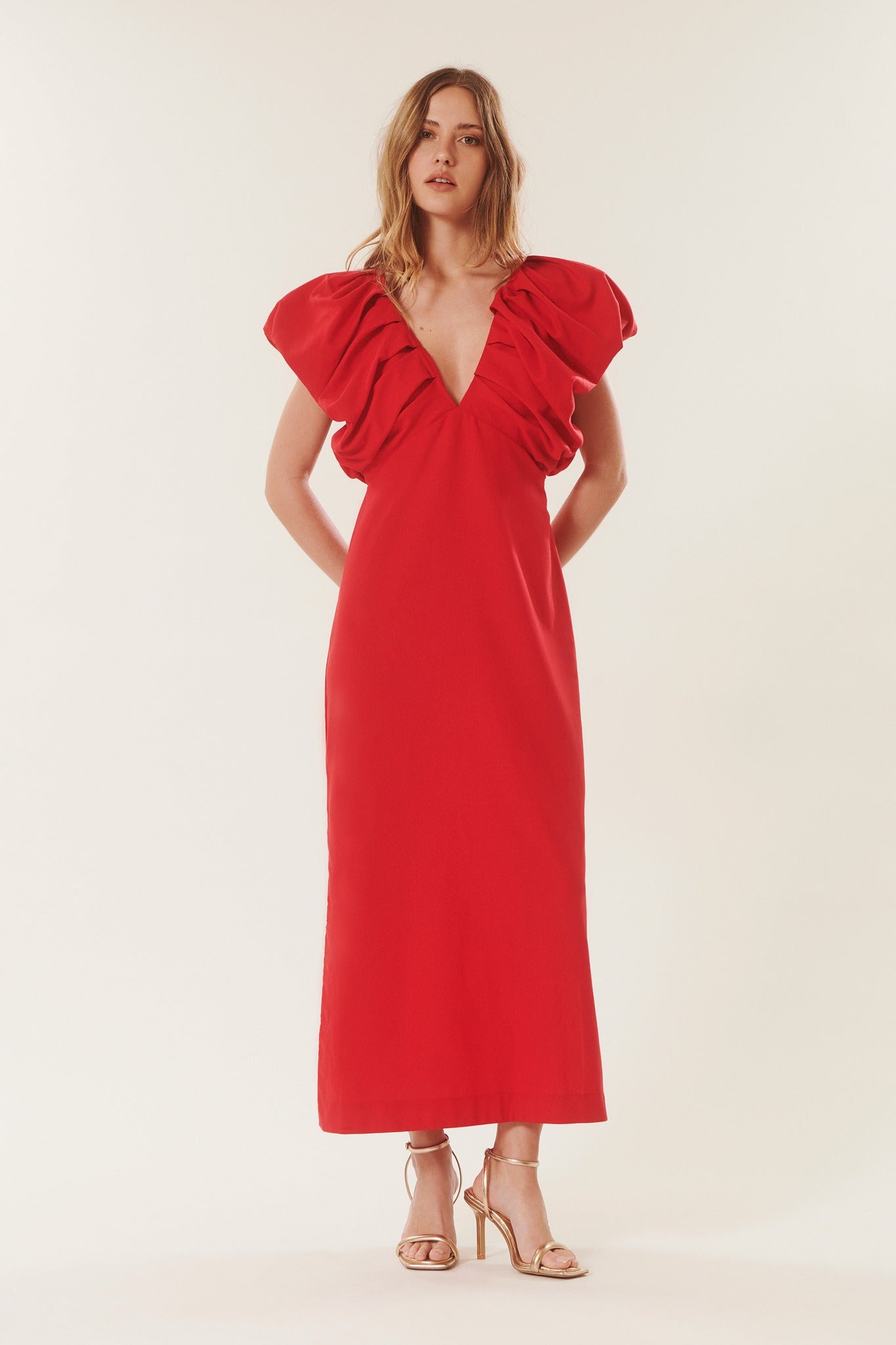 Deanna | Puff-sleeved dress