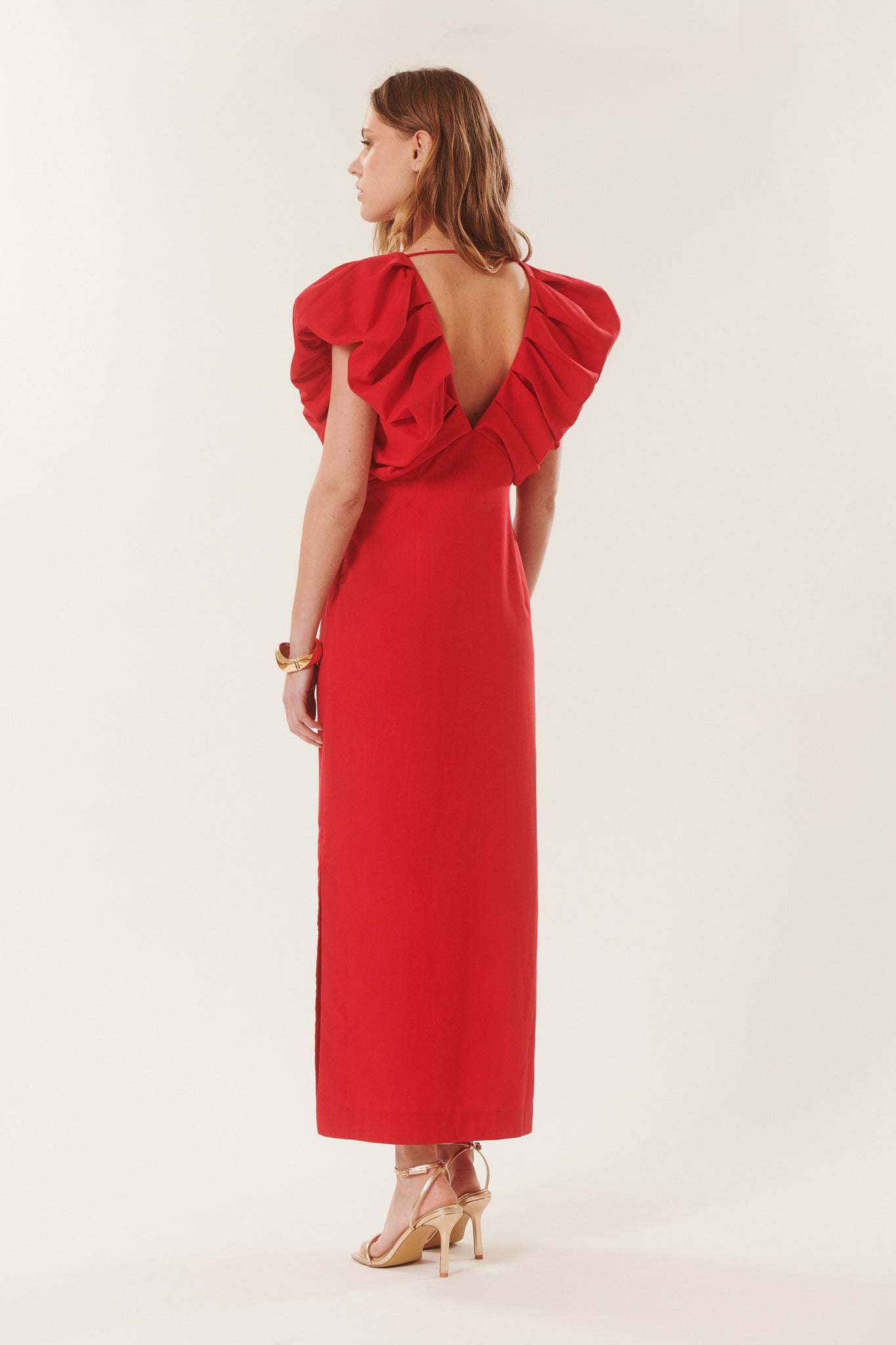 Deanna | Puff-sleeved dress