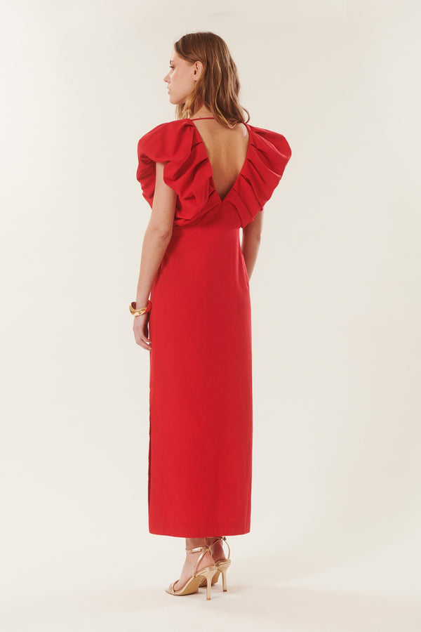 Deanna | Puff-sleeved dress