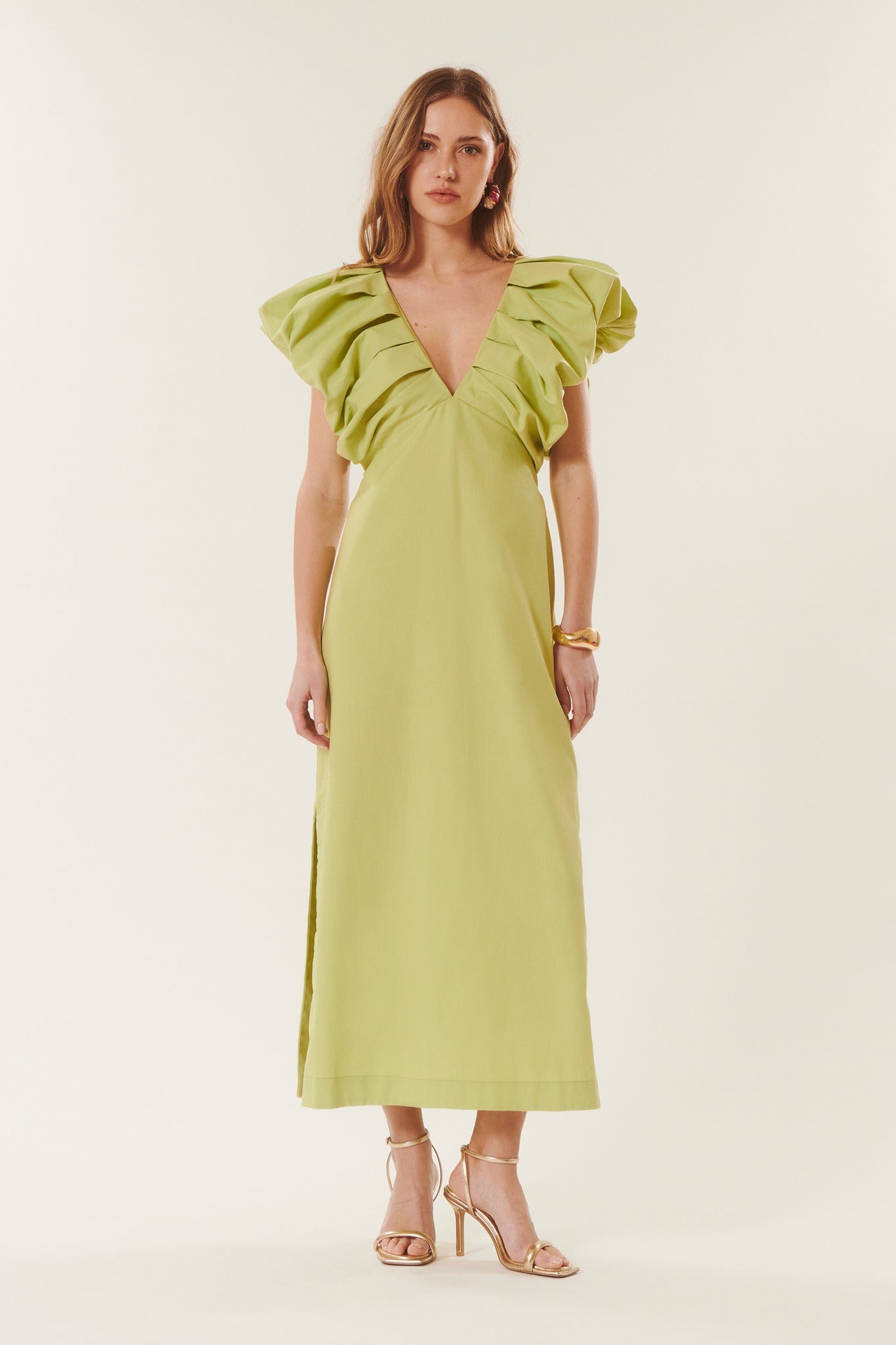 Deanna | Puff-sleeved dress