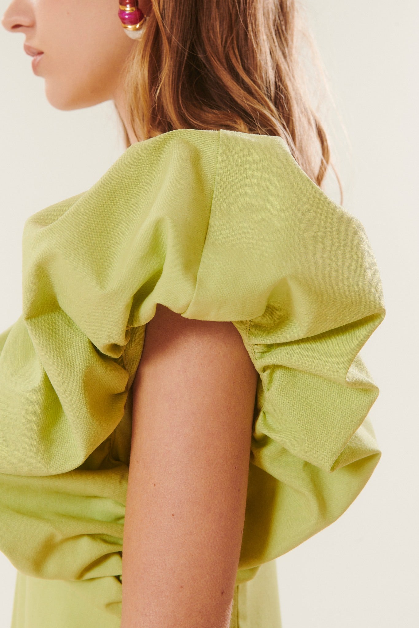 Deanna | Puff-sleeved dress