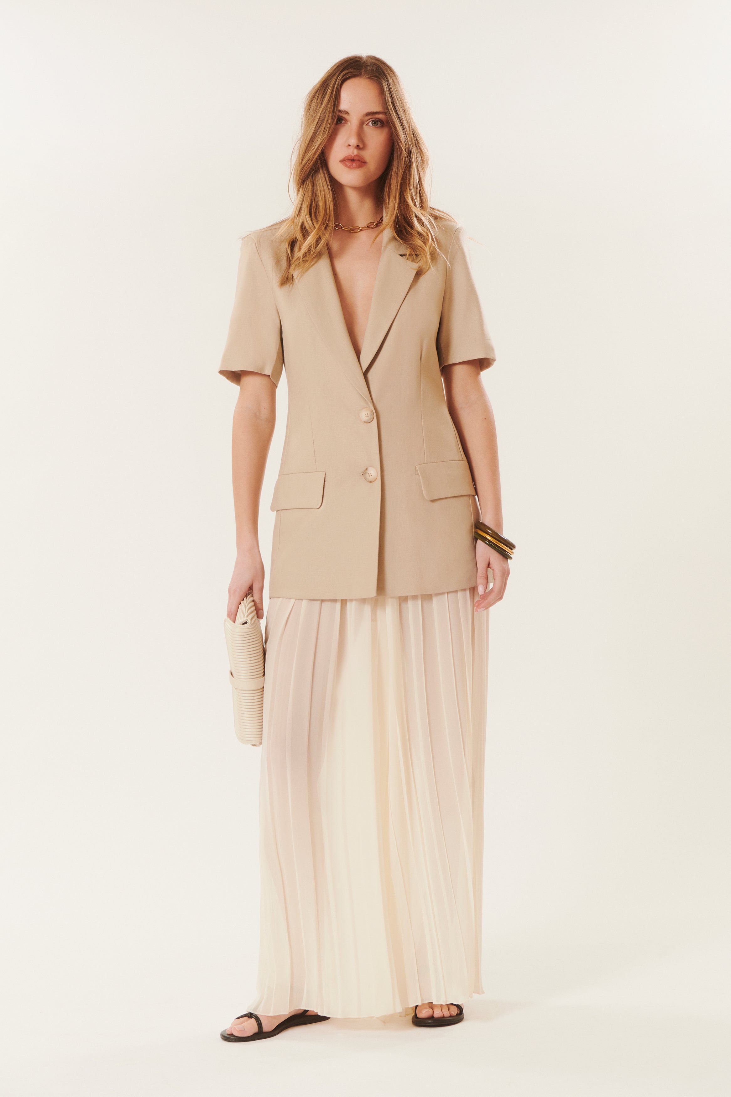 Gemma | Linen blazer