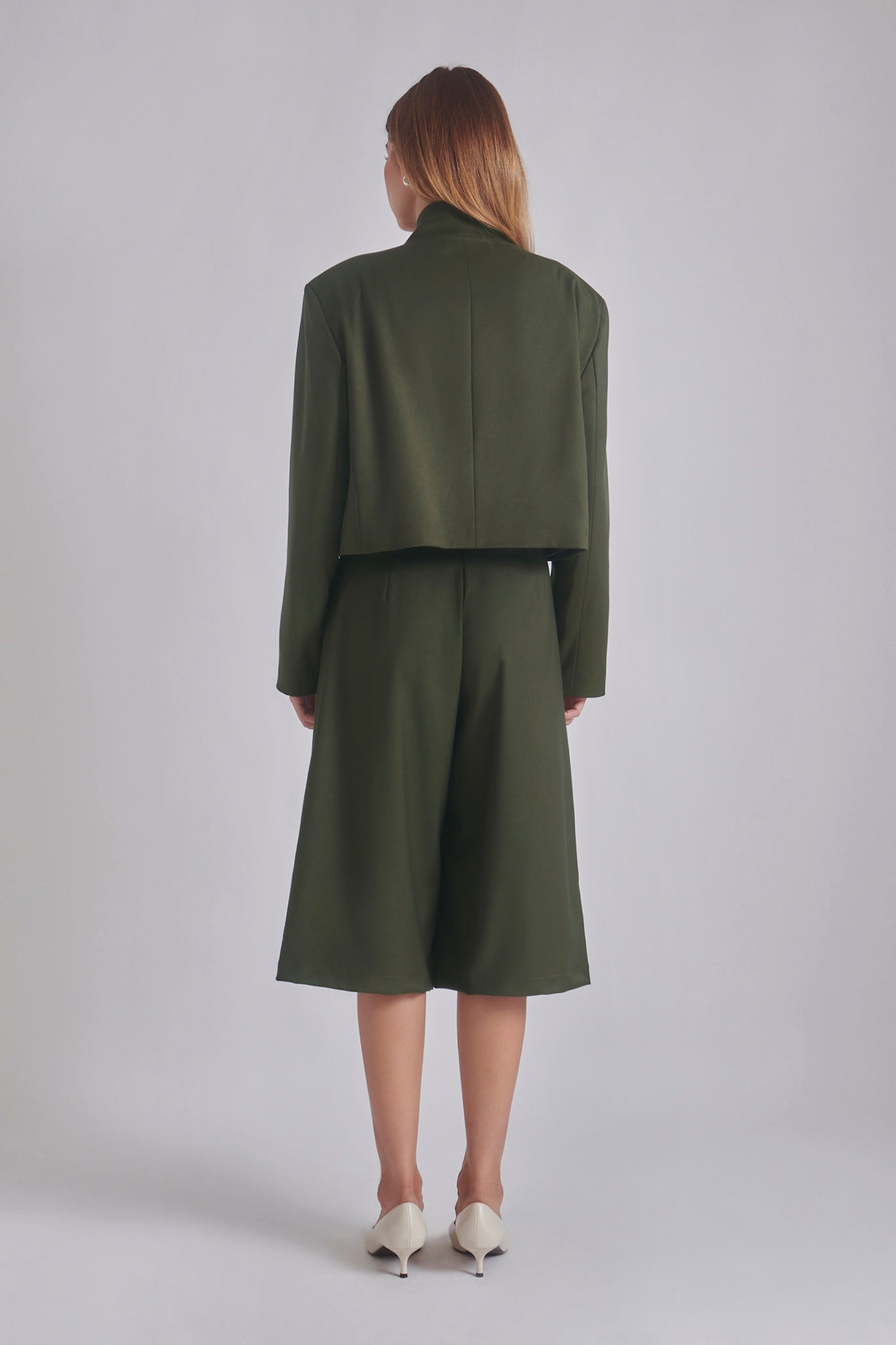 Judith | Veste courte à col châle
