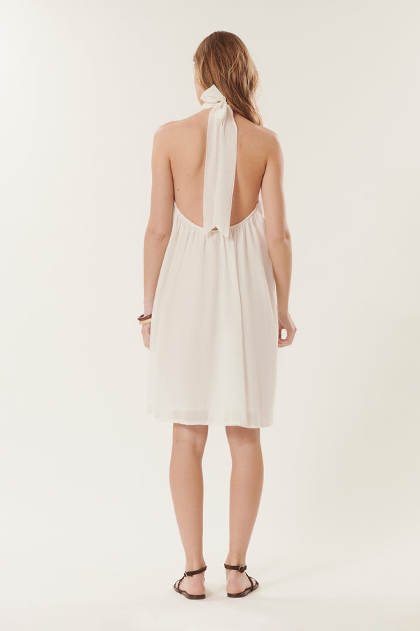 Kos | Flowing Halterneck Dress