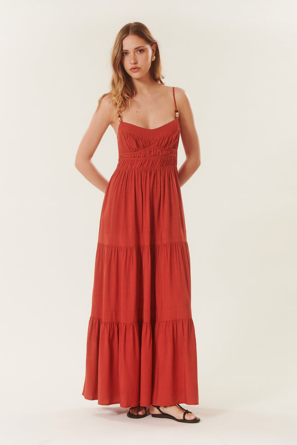 Marcia | Long Strappy Dress