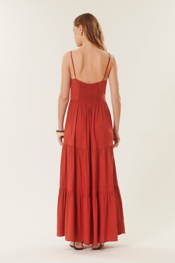 Marcia | Long Strappy Dress