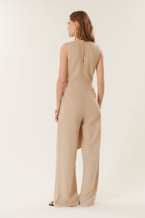 Riva | Knot Detail Jumpsuit