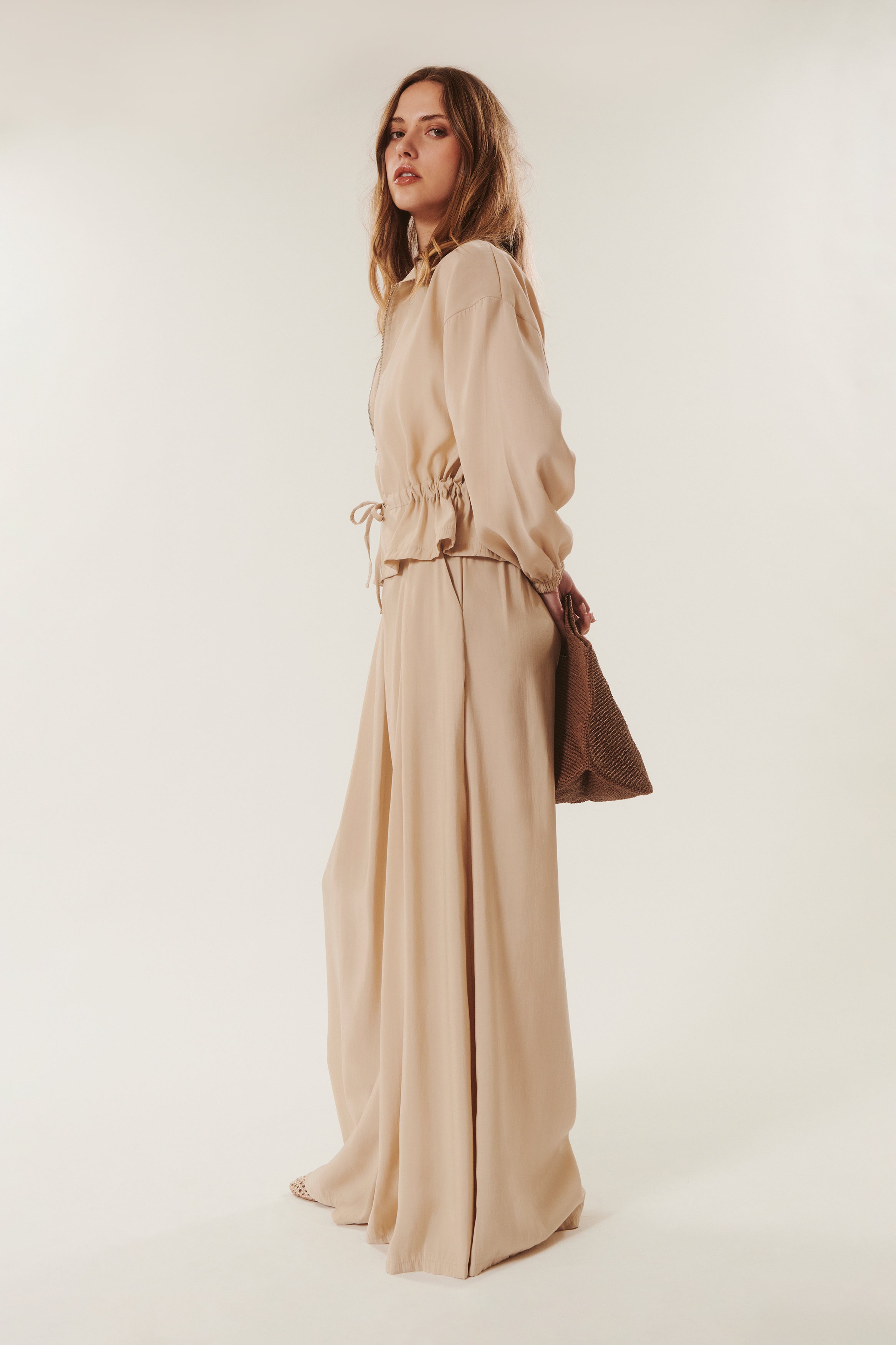 Sami | Fitted flowing jacket