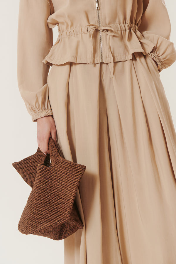 Sinai | Pleated wide-leg trousers