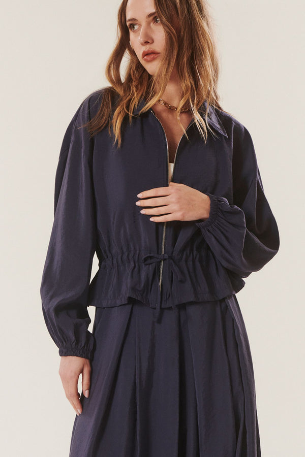 Sami | Fitted flowing jacket