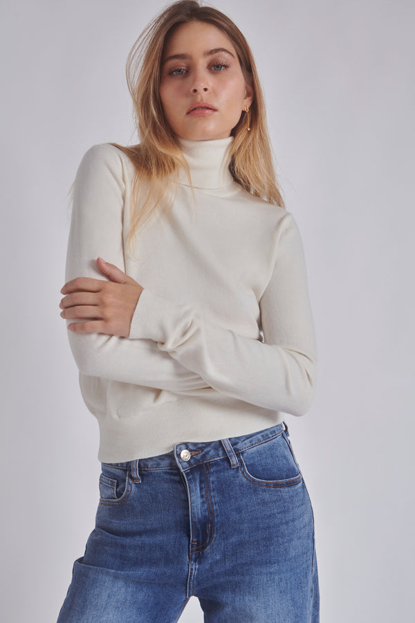 Simon | Pull col roulé