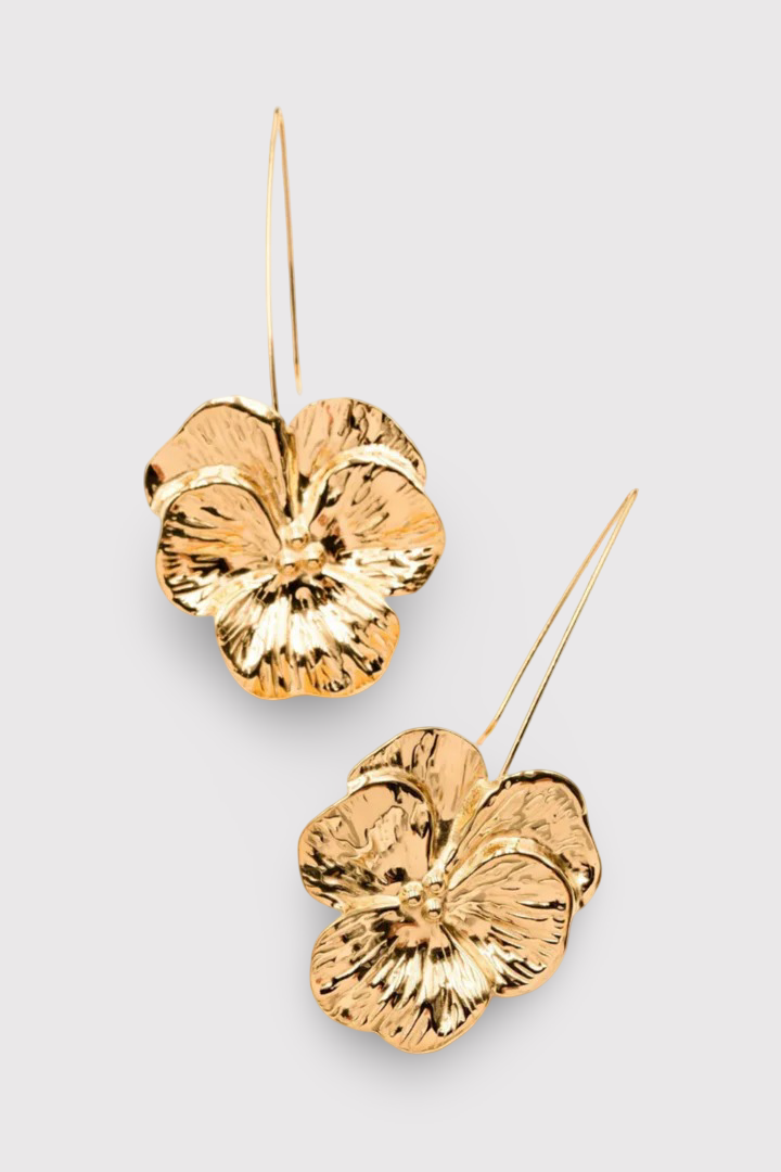 Thecla | Hanging flower earrings