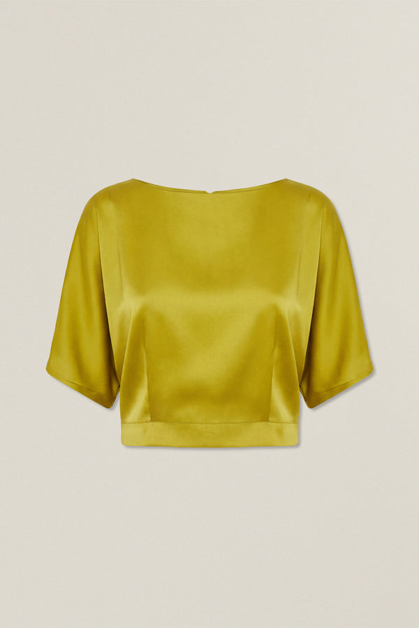 Balto | Tie-front satin camisole