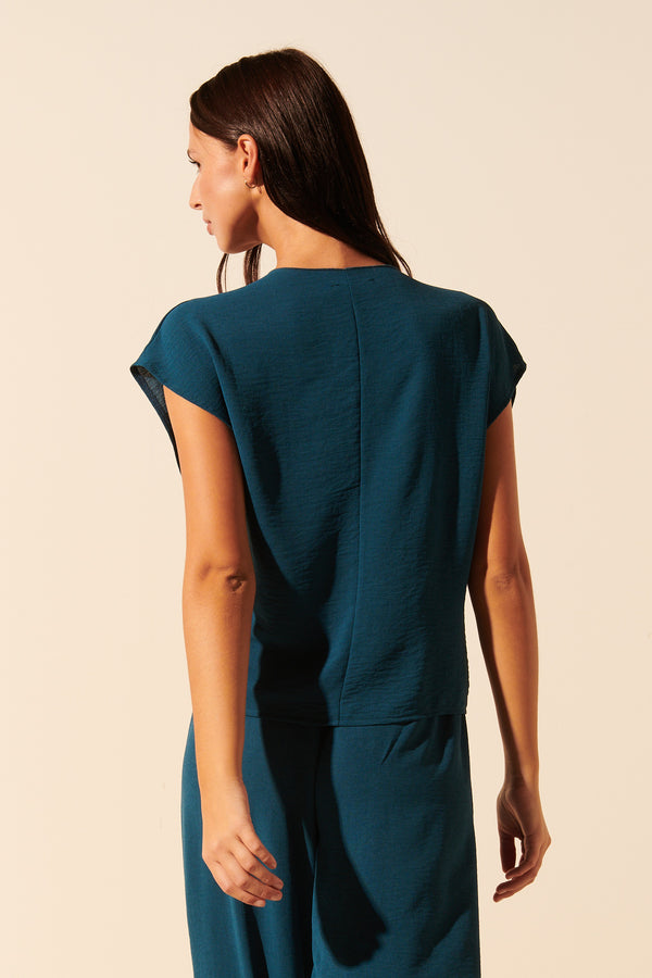 Annalivia | Wrap blouse