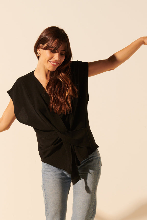 Annalivia | Wrap blouse