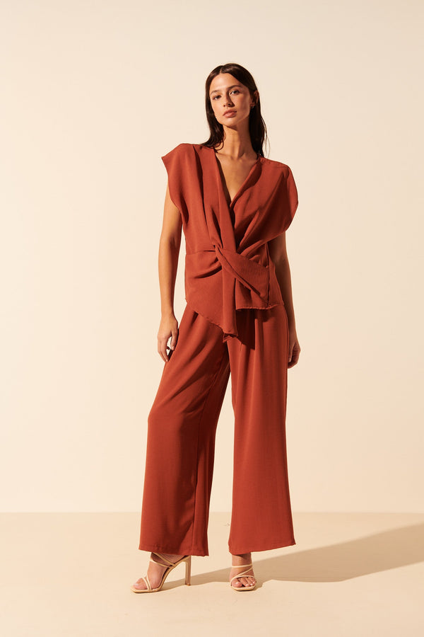 Annalivia | Wrap blouse