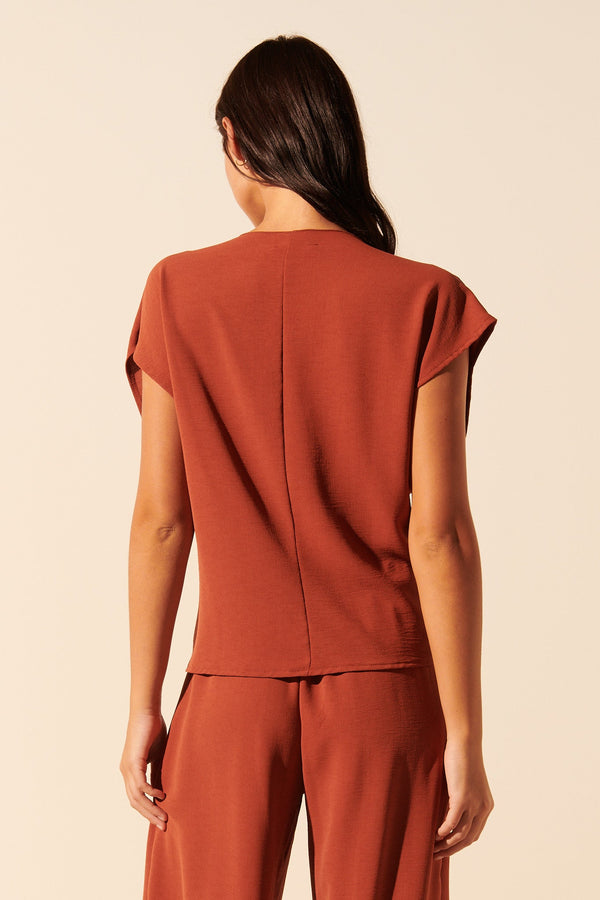 Annalivia | Wrap blouse