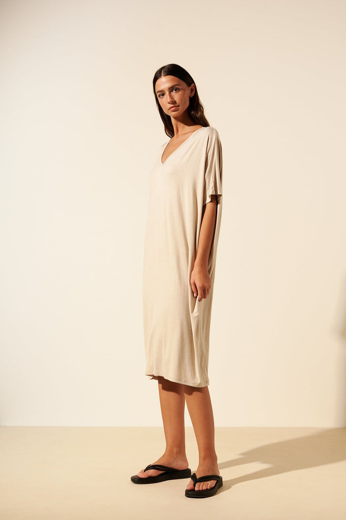 Brooke | Fluid t-shirt dress