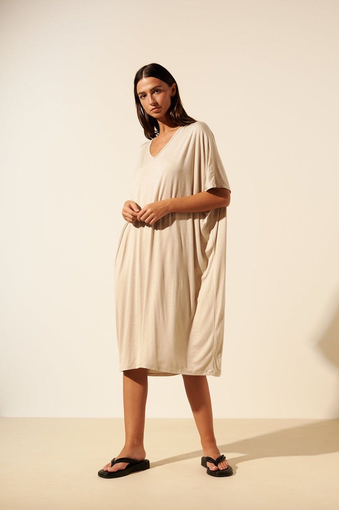 Brooke | Fluid t-shirt dress