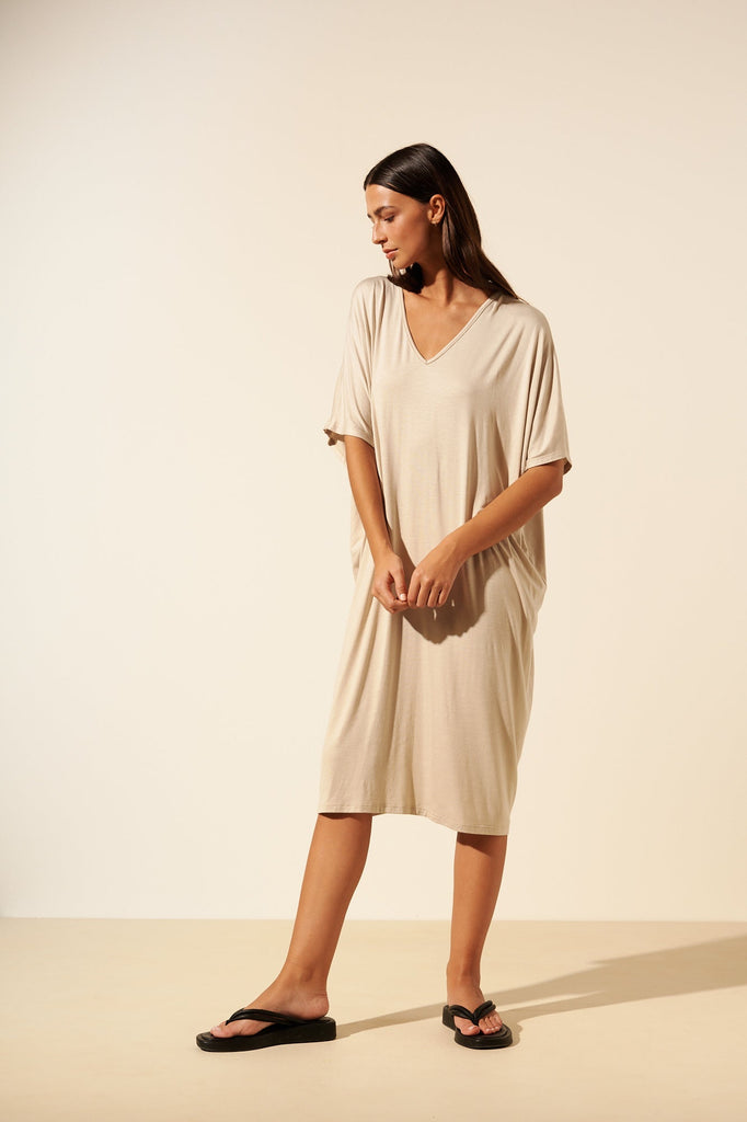 Brooke | Fluid t-shirt dress