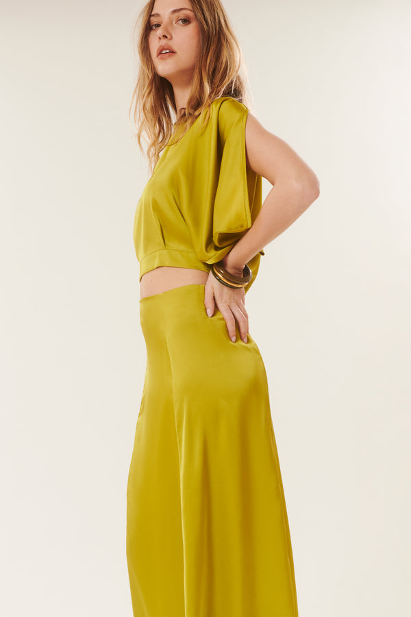 Balto | Tie-front satin camisole