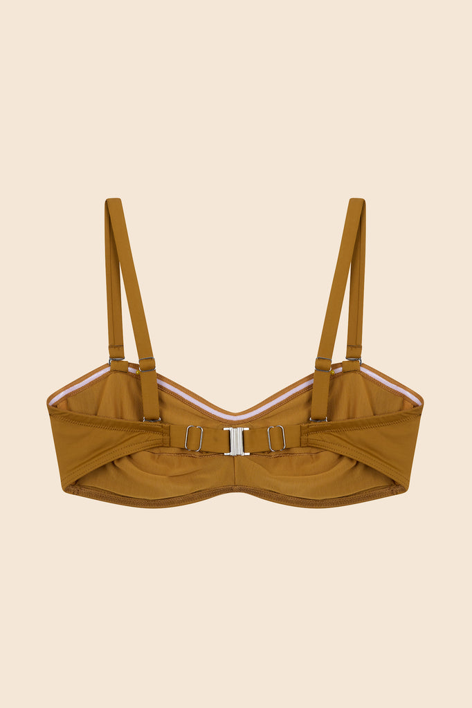 Buzio | Bandeau bikini top