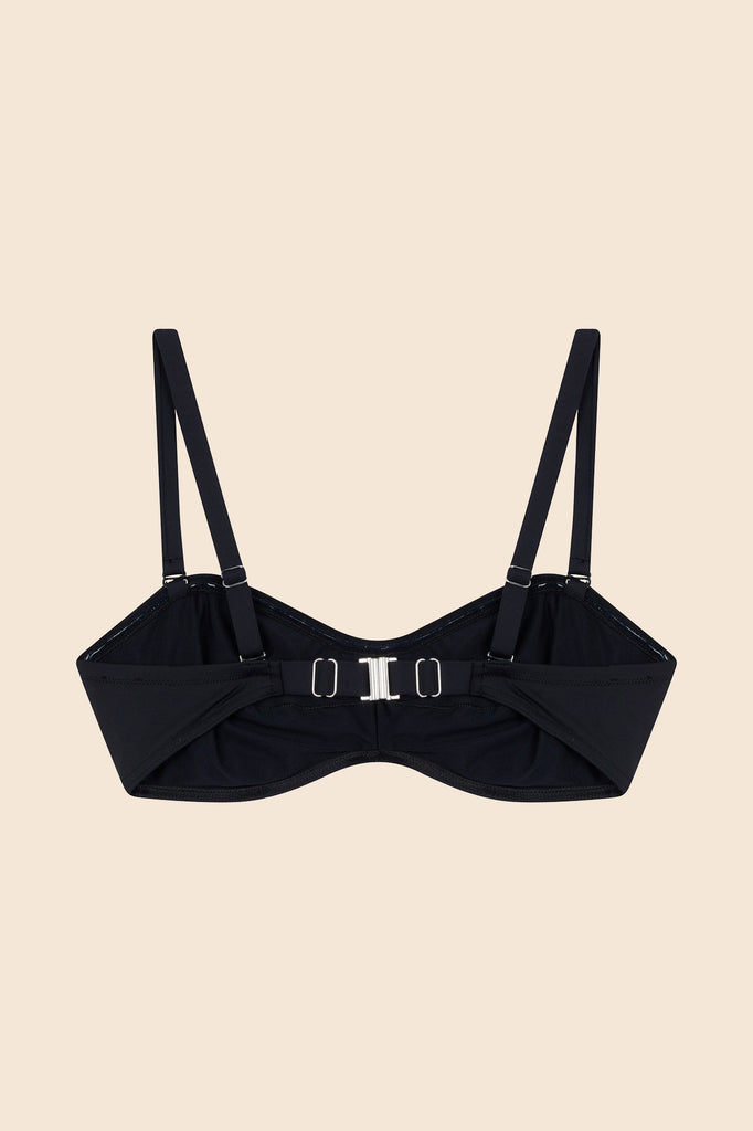 Buzio | Bandeau bikini top